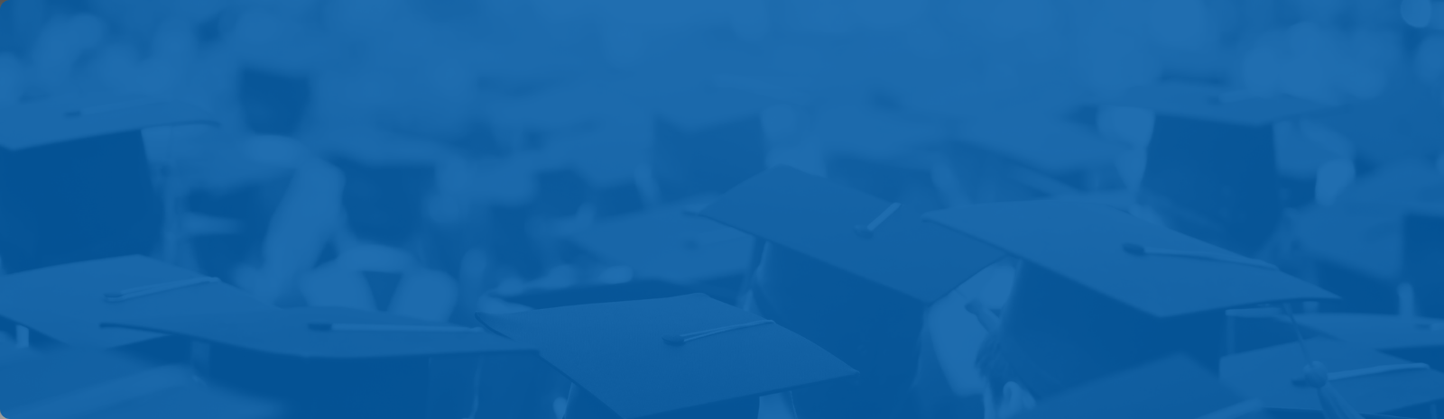 Graduating students - caps & tassels